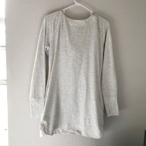 Long sleeve t-shirt dress